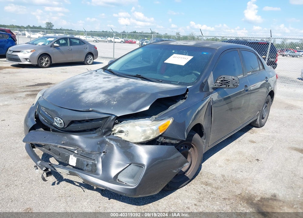 2011 TOYOTA COROLLA LE VIN: 2T1BU4EEXBC630173