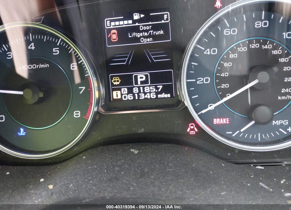 2016 SUBARU CROSSTREK 2.0I LIMITED VIN: JF2GPANCXG8325710