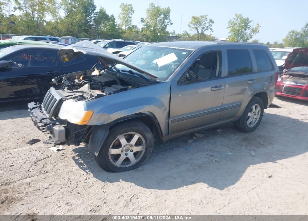 2008 JEEP GRAND CHEROKEE LAREDO VIN: 1J8GR48KX8C192287