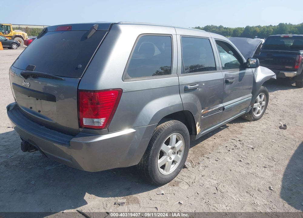2008 JEEP GRAND CHEROKEE LAREDO VIN: 1J8GR48KX8C192287