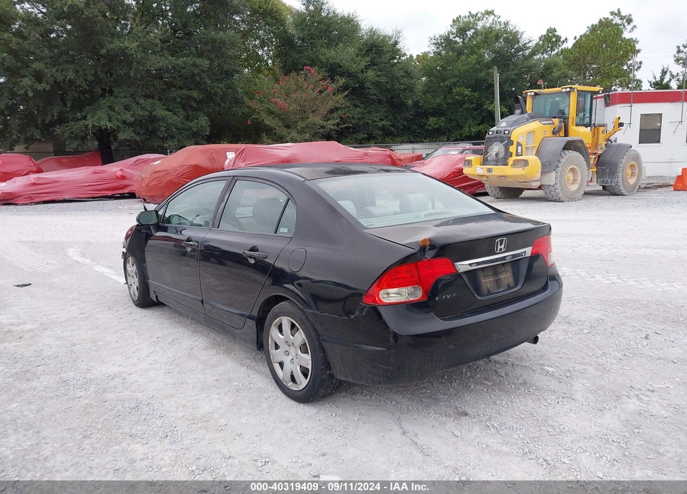 2009 HONDA CIVIC LX VIN: 2HGFA16559H310235