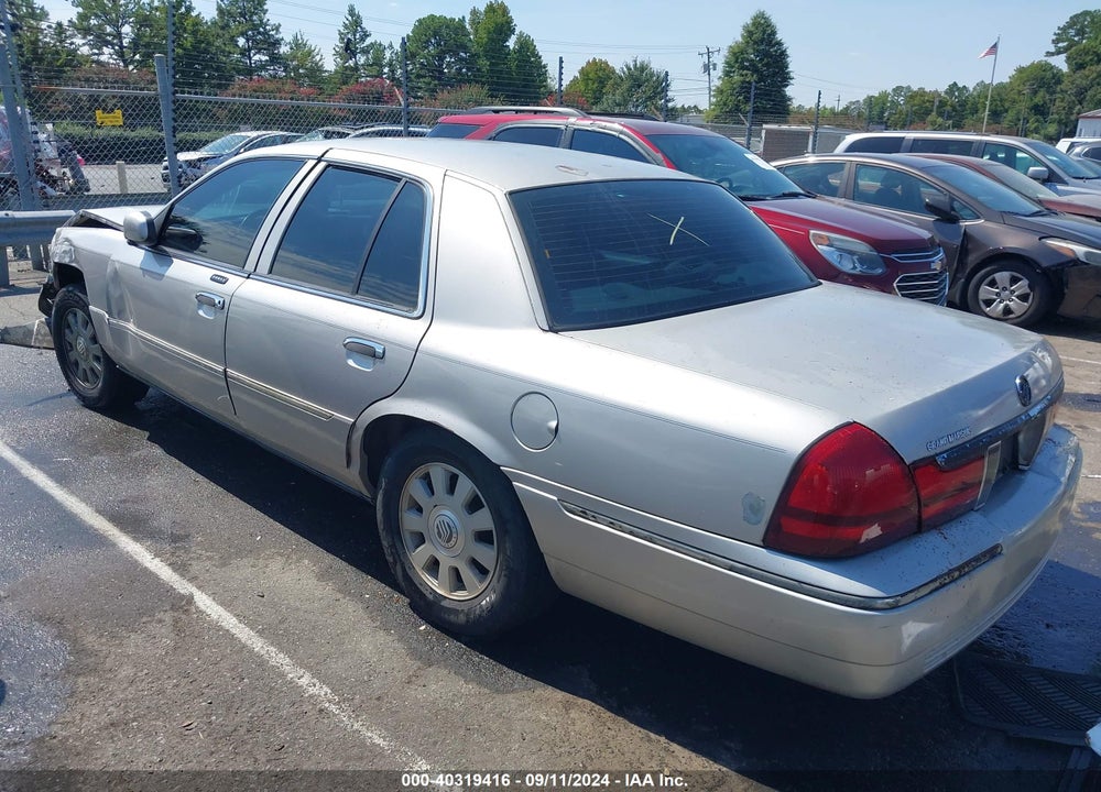 2004 MERCURY GRAND MARQUIS LS VIN: 2MEFM75W74X657064