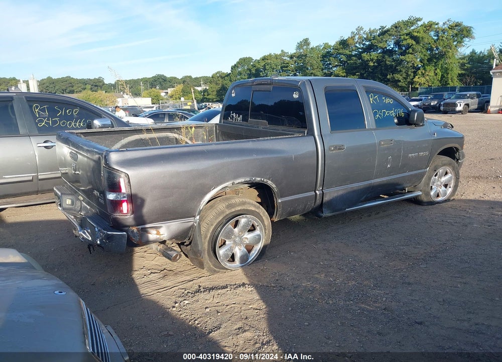 2005 DODGE RAM 1500 SLT/LARAMIE VIN: 1D7HU18D05S349570