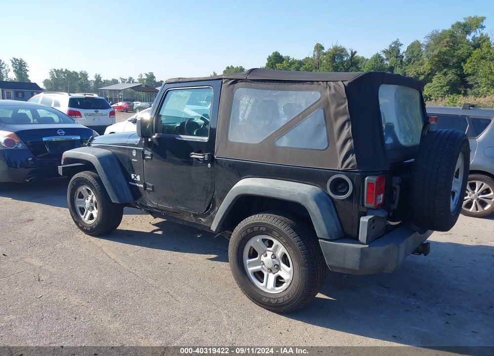 2008 JEEP WRANGLER X VIN: 1J4FA24148L647902