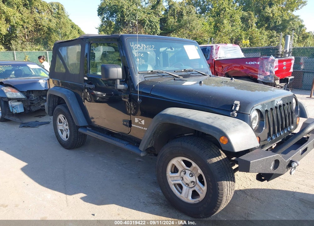 2008 JEEP WRANGLER X VIN: 1J4FA24148L647902