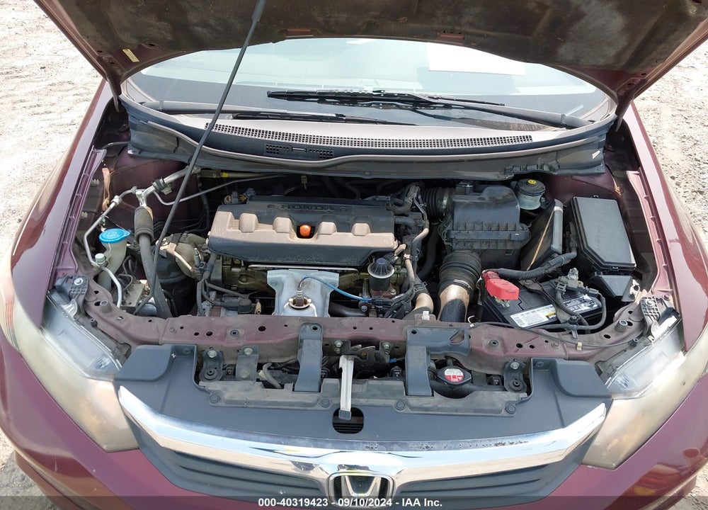 2012 HONDA CIVIC EX VIN: 19XFB2F81CE086928