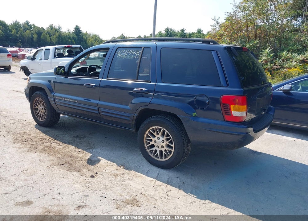 2004 JEEP GRAND CHEROKEE LIMITED VIN: 1J4GW58S14C425354
