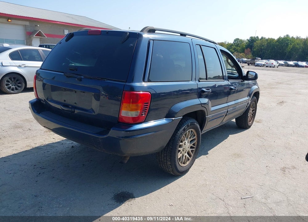 2004 JEEP GRAND CHEROKEE LIMITED VIN: 1J4GW58S14C425354