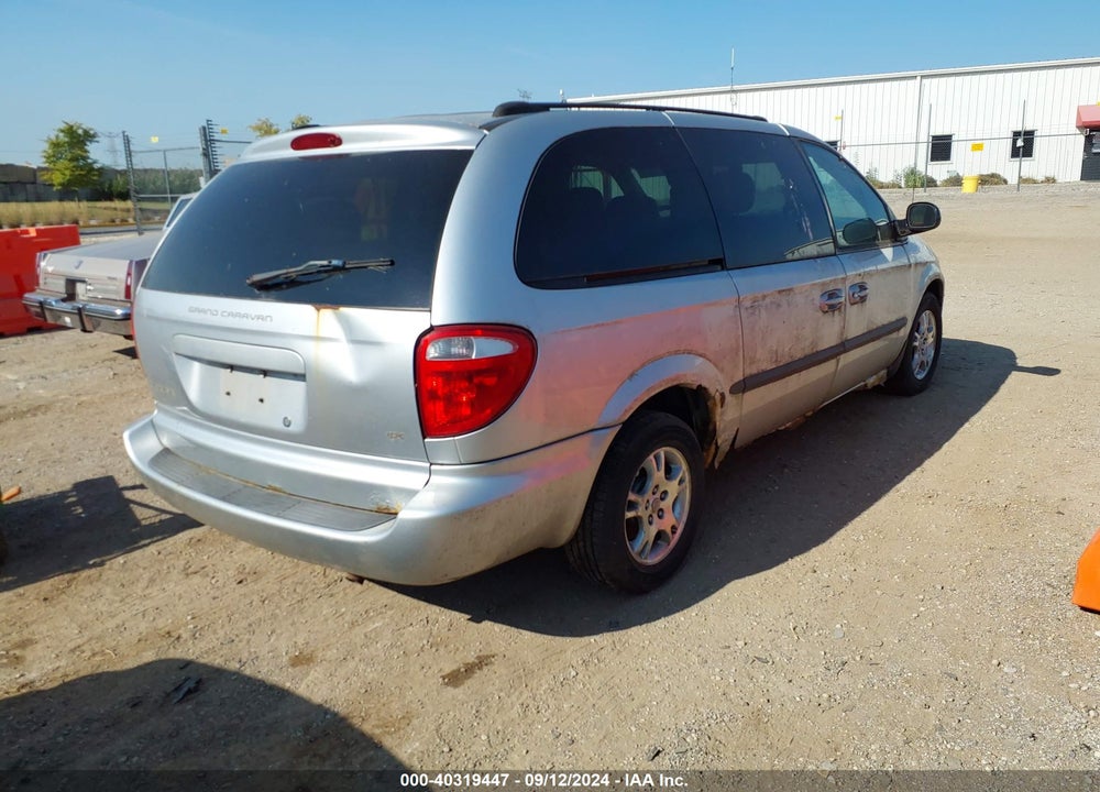 2002 DODGE GRAND CARAVAN EX VIN: 2B8GP74L42R701720