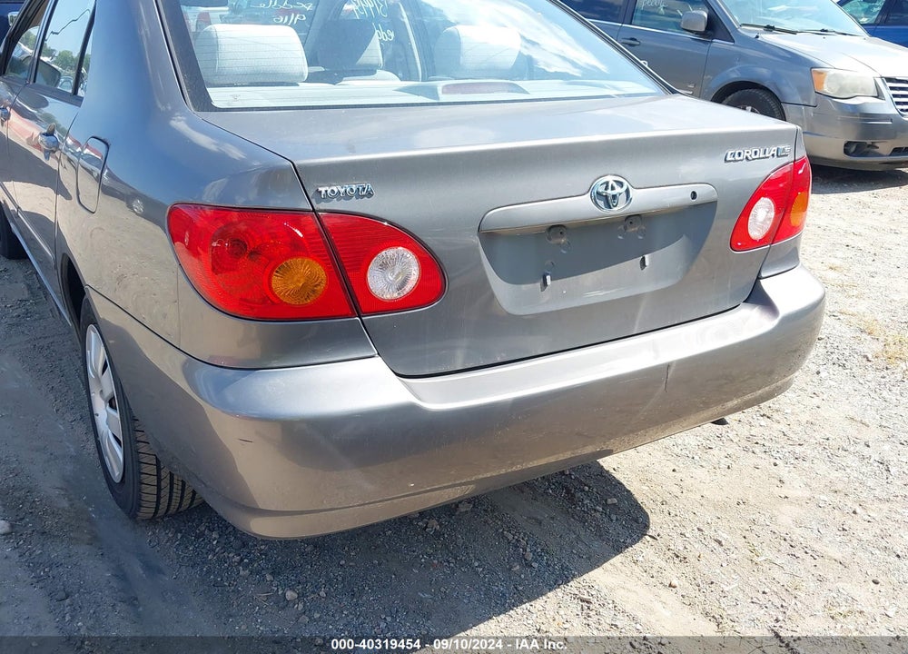 2004 TOYOTA COROLLA LE VIN: 2T1BR38E24C260315