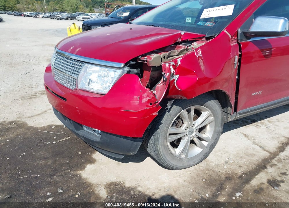 2010 LINCOLN MKX VIN: 2LMDJ8JC5ABJ11942