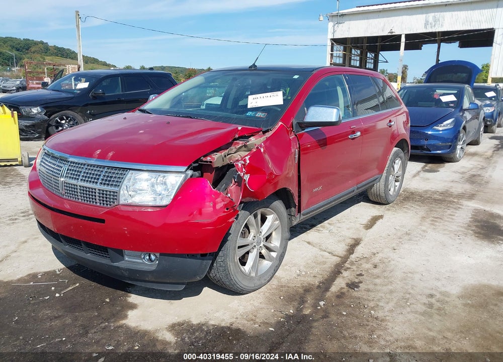 2010 LINCOLN MKX VIN: 2LMDJ8JC5ABJ11942