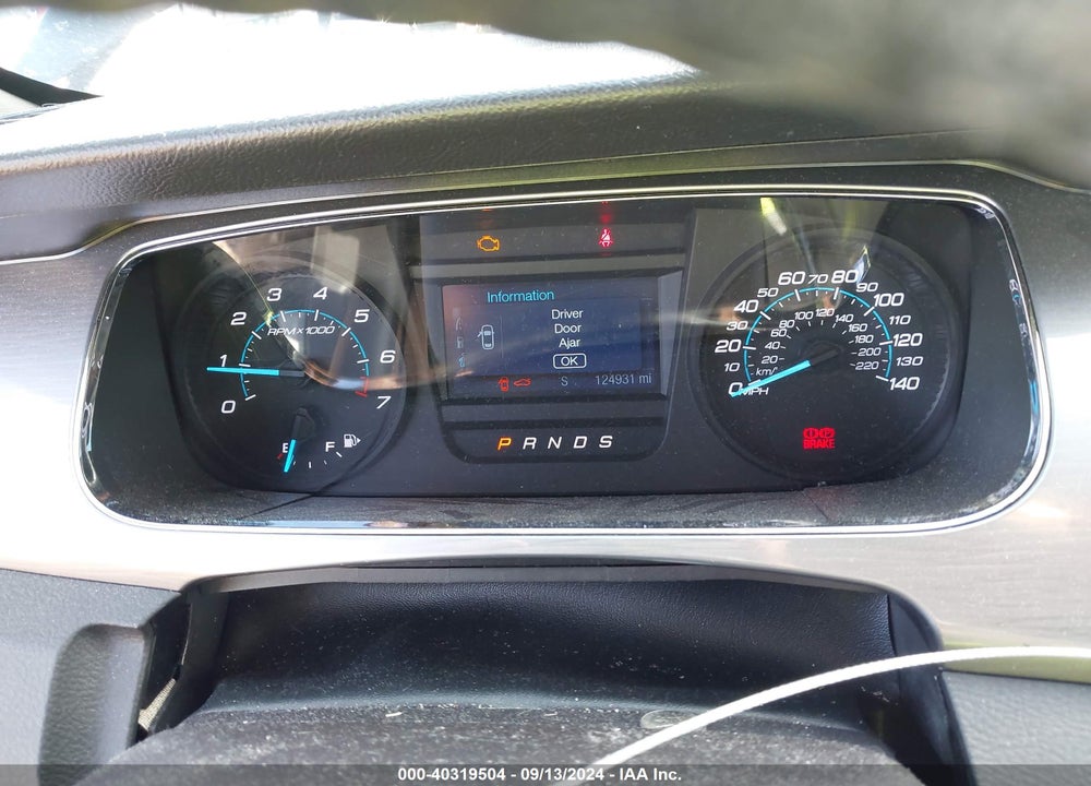2015 FORD TAURUS SEL VIN: 1FAHP2E86FG134865