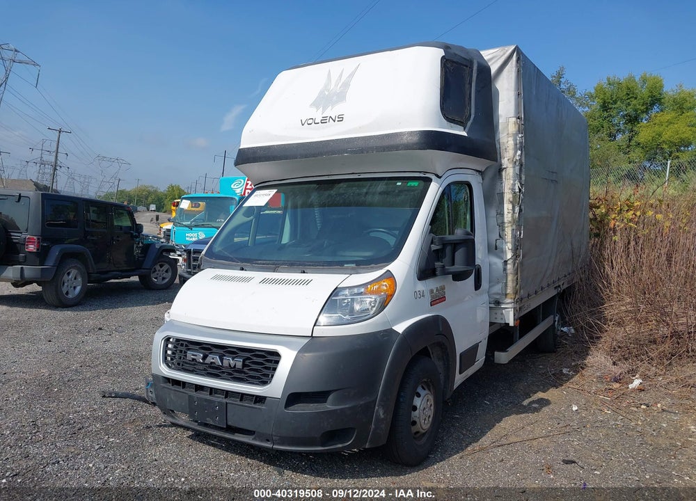 2019 RAM PROMASTER 3500 CAB VIN: 3C7WRVFG6KE564928
