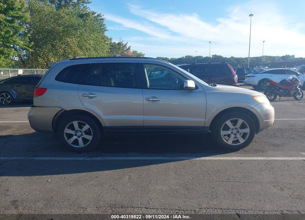 2007 HYUNDAI SANTA FE LIMITED/SE VIN: 5NMSH13E17H037552