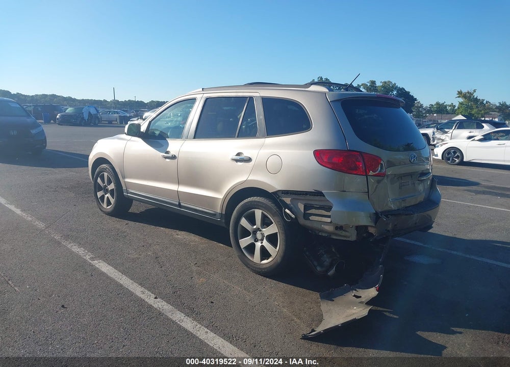 2007 HYUNDAI SANTA FE LIMITED/SE VIN: 5NMSH13E17H037552