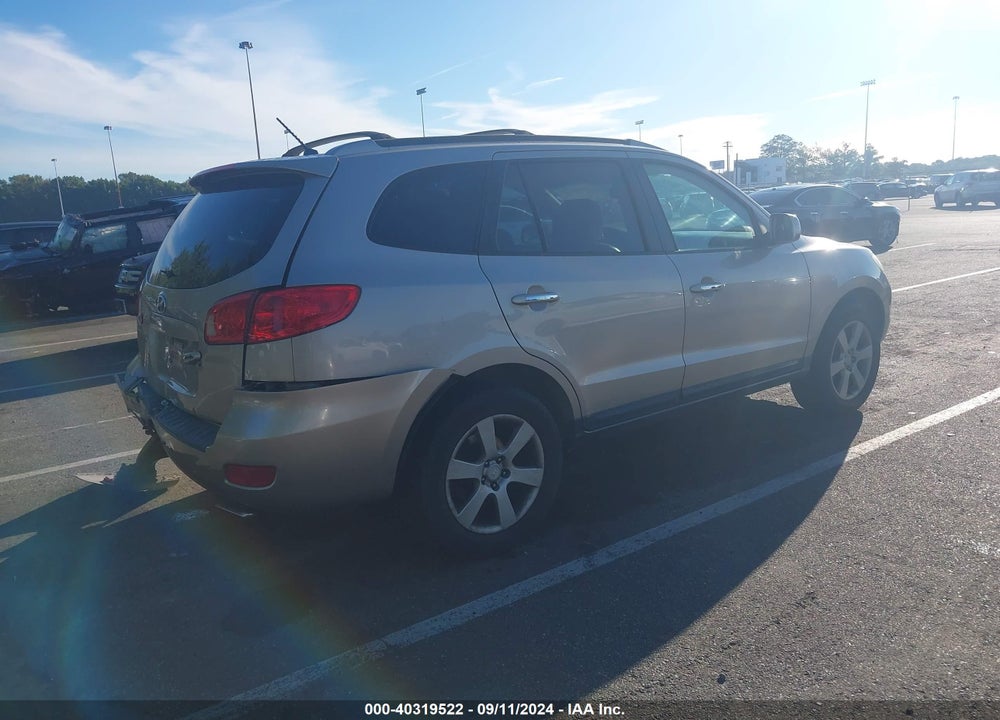 2007 HYUNDAI SANTA FE LIMITED/SE VIN: 5NMSH13E17H037552