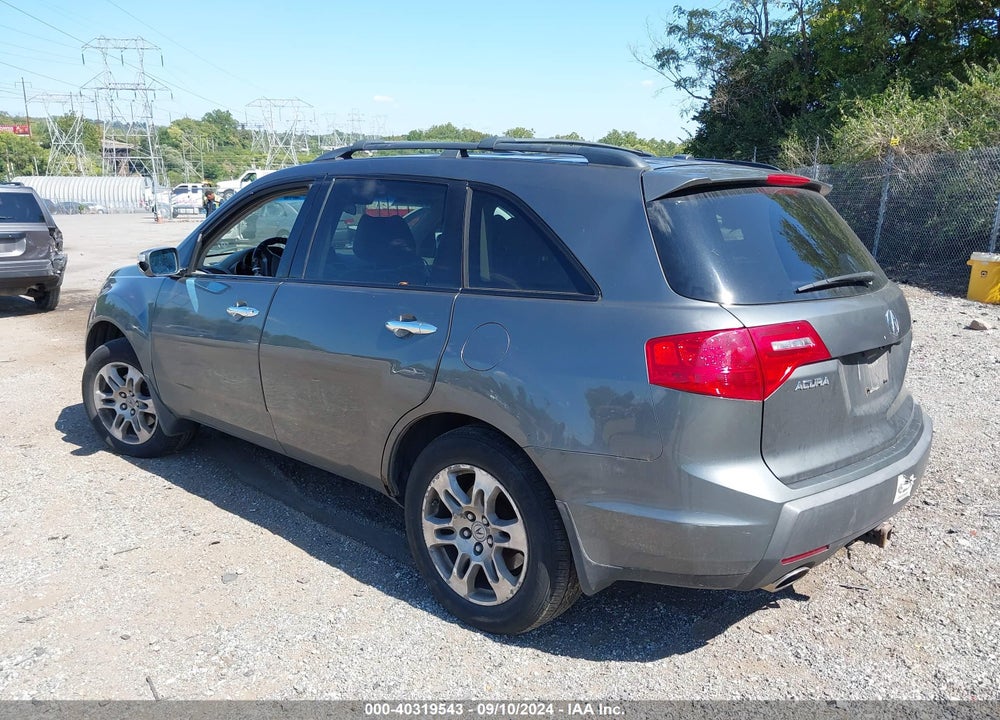 2007 ACURA MDX TECHNOLOGY PACKAGE VIN: 2HNYD28417H546431