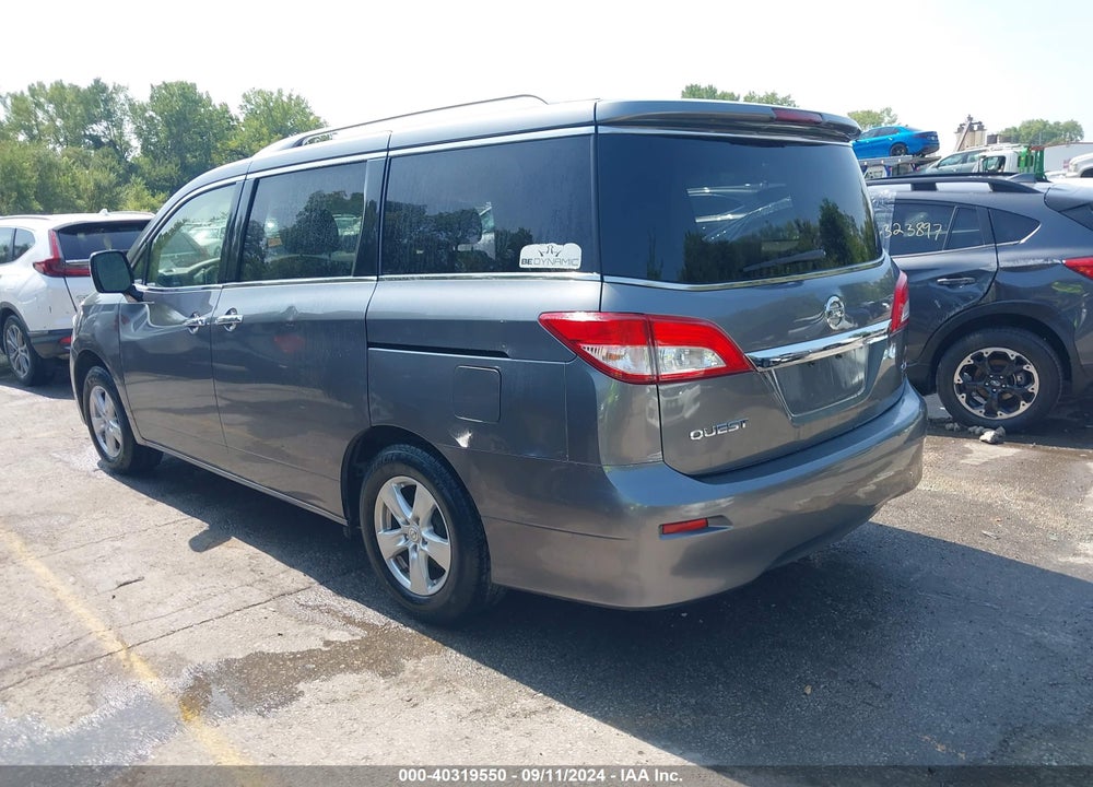 2016 NISSAN QUEST PLATINUM/S/SL/SV VIN: JN8AE2KP9G9151201