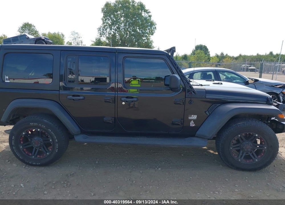 2018 JEEP WRANGLER UNLIMITED SPORT S 4X4 VIN: 1C4HJXDG1JW111607
