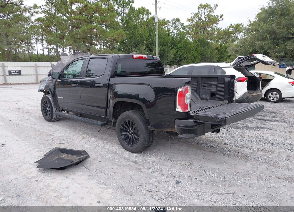 2021 GMC CANYON 2WD SHORT BOX ELEVATION STANDARD VIN: 1GTG5BEN3M1139149