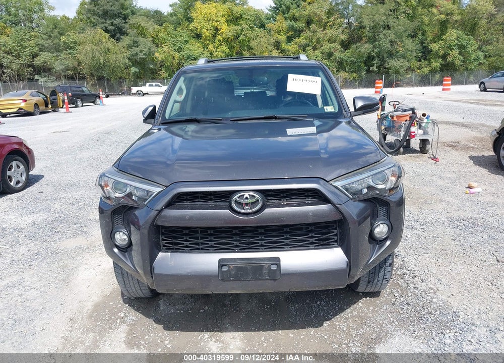 2016 TOYOTA 4RUNNER SR5 PREMIUM VIN: JTEBU5JR8G5308680