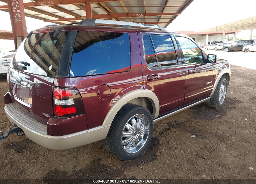 2007 FORD EXPLORER EDDIE BAUER VIN: 1FMEU64E27UB66926