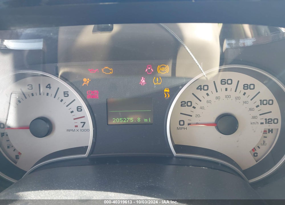 2007 FORD EXPLORER EDDIE BAUER VIN: 1FMEU64E27UB66926