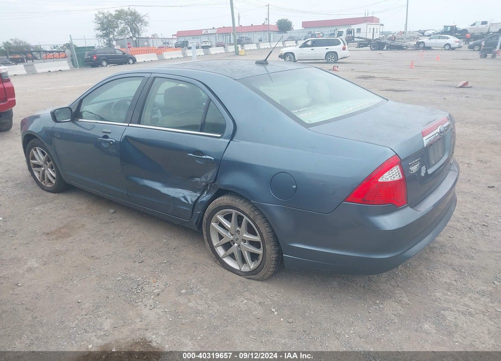 2012 FORD FUSION SEL VIN: 3FAHP0JGXCR102944
