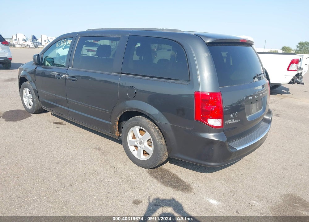 2012 DODGE GRAND CARAVAN SXT VIN: 2C4RDGCG8CR241599
