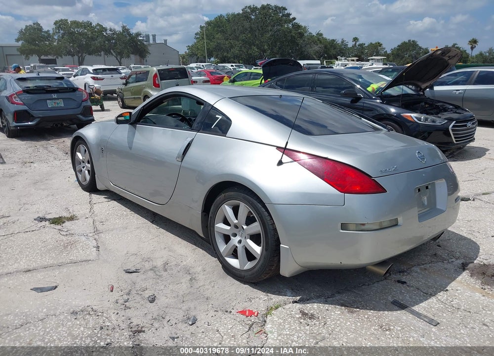 2005 NISSAN 350Z TOURING VIN: JN1AZ34E15M652372