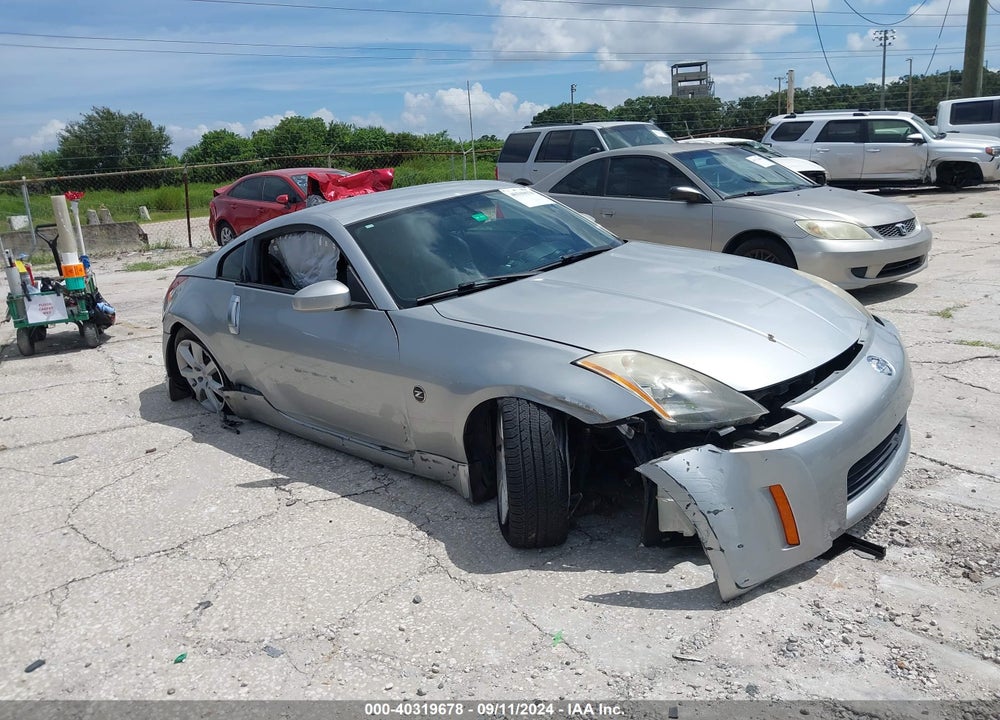 2005 NISSAN 350Z TOURING VIN: JN1AZ34E15M652372