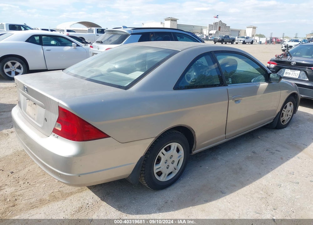 2002 HONDA CIVIC LX VIN: 1HGEM22542L016235