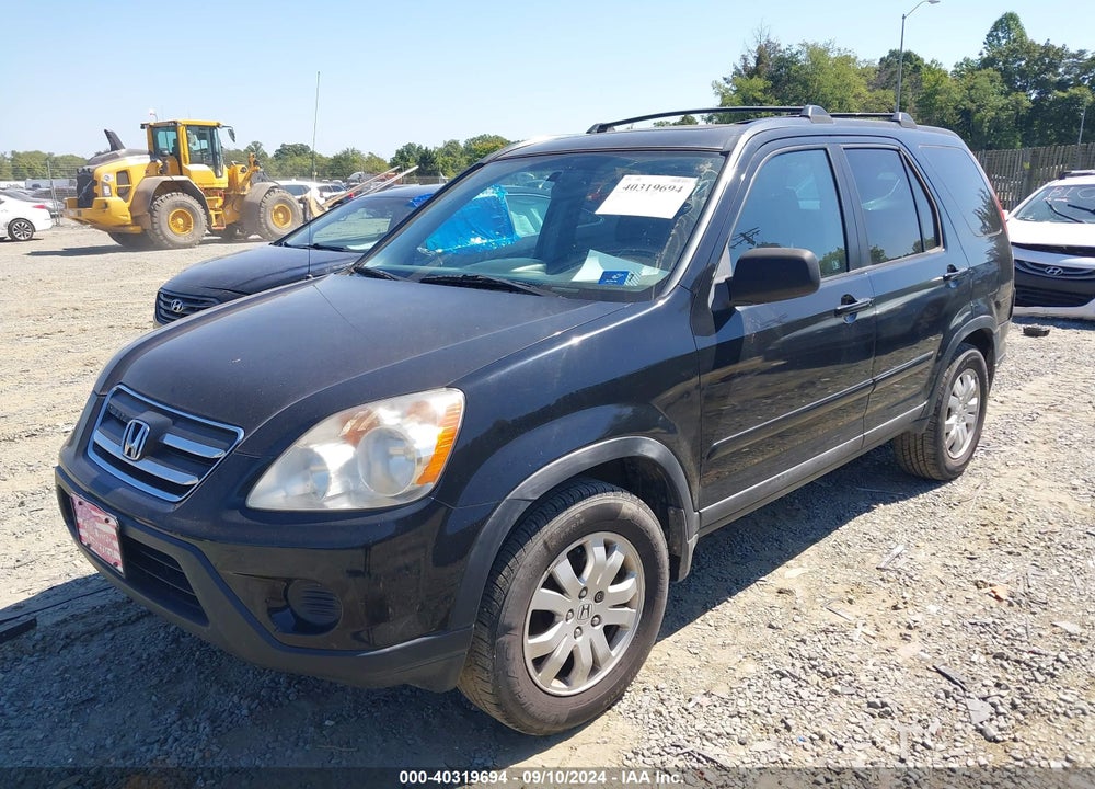 2005 HONDA CR-V SE VIN: SHSRD78925U301278