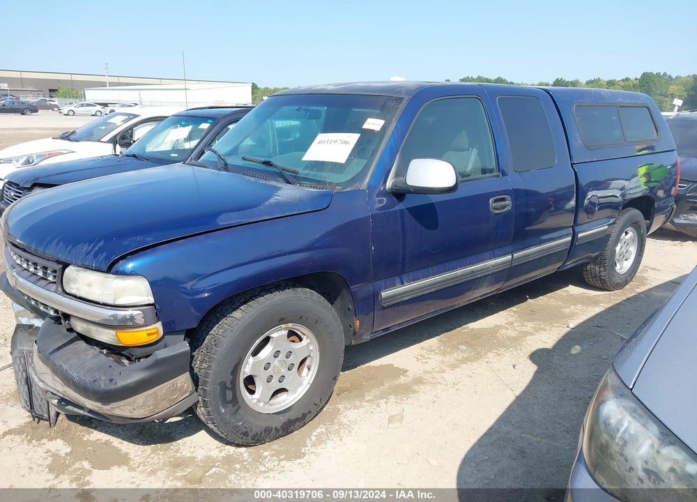 2000 CHEVROLET SILVERADO 1500 LS VIN: 1GCEC19T2YZ160646