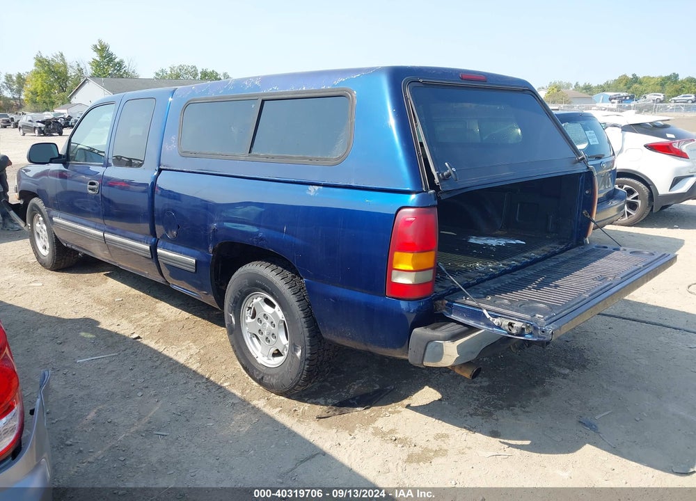 2000 CHEVROLET SILVERADO 1500 LS VIN: 1GCEC19T2YZ160646