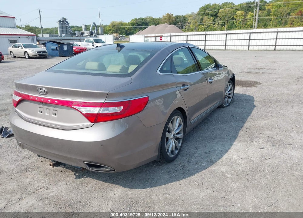 2013 HYUNDAI AZERA VIN: KMHFH4JG6DA321851