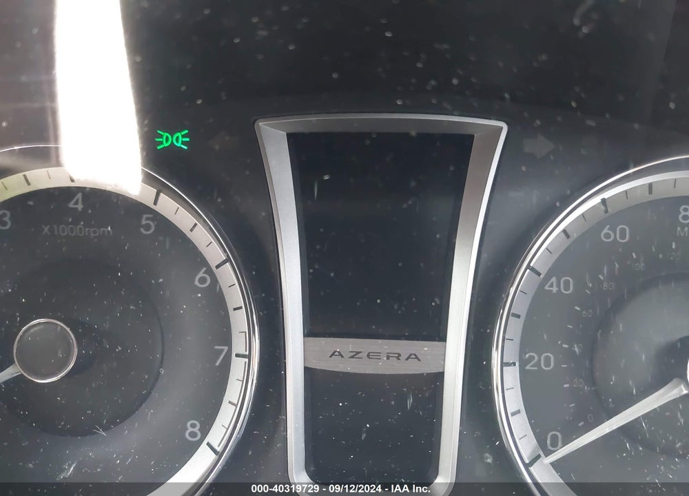 2013 HYUNDAI AZERA VIN: KMHFH4JG6DA321851