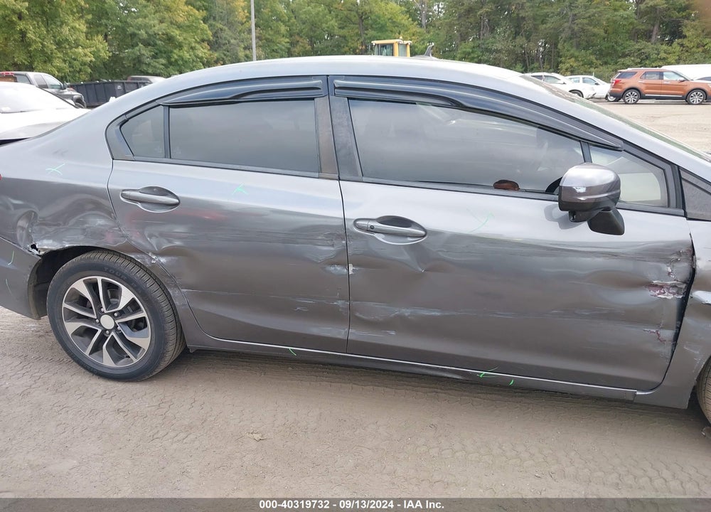 2014 HONDA CIVIC EX VIN: 2HGFB2F86EH553396