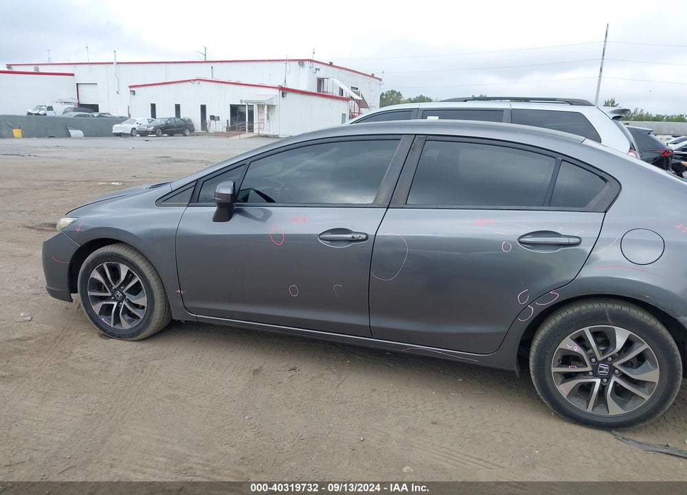 2014 HONDA CIVIC EX VIN: 2HGFB2F86EH553396