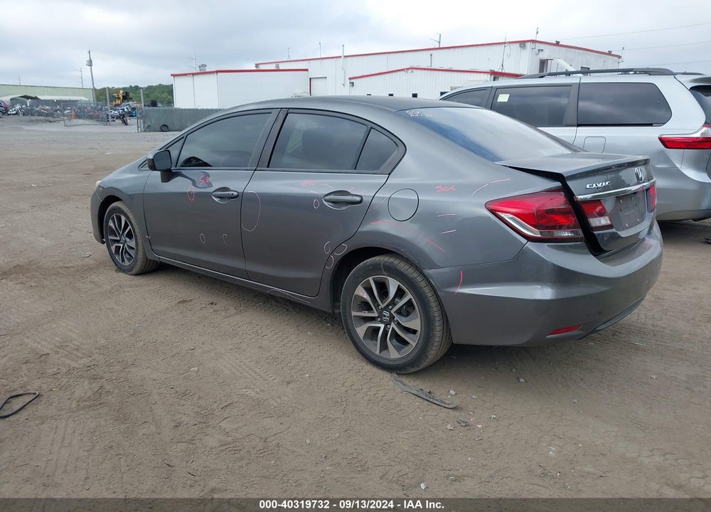 2014 HONDA CIVIC EX VIN: 2HGFB2F86EH553396