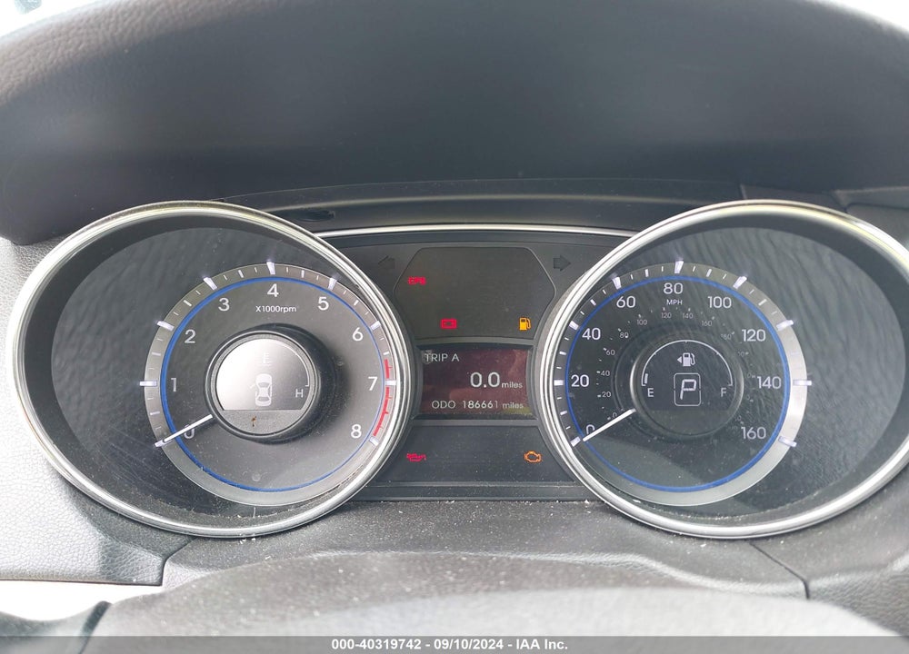 2013 HYUNDAI SONATA GLS VIN: 5NPEB4AC9DH720146