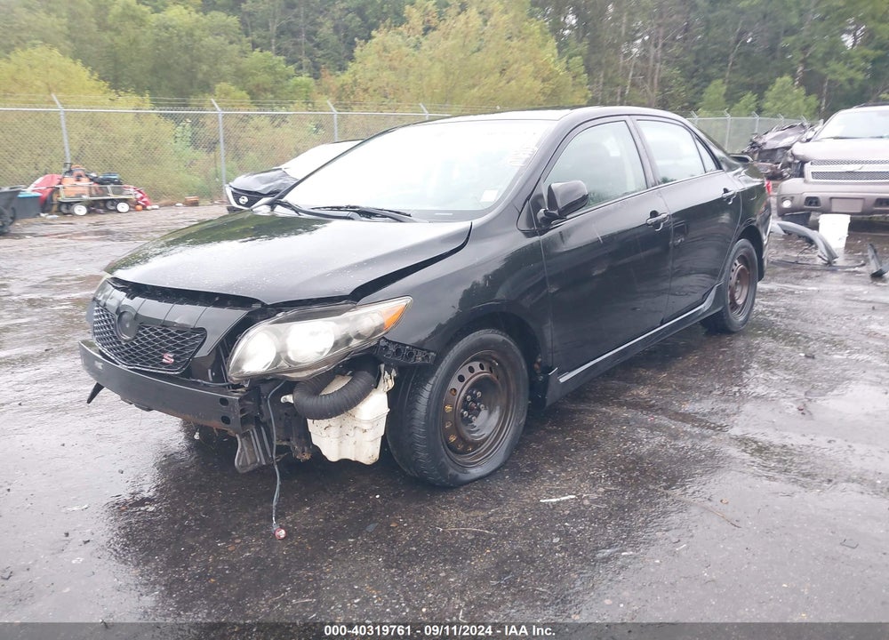 2009 TOYOTA COROLLA S VIN: 1NXBU40E19Z076182