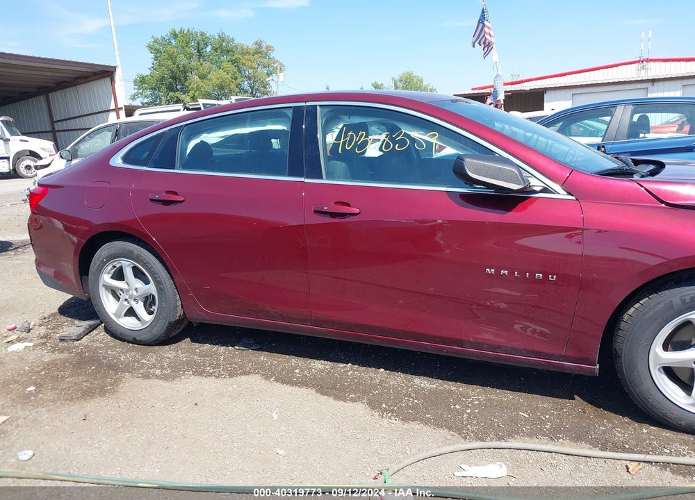 2016 CHEVROLET MALIBU LS VIN: 1G1ZB5STXGF237617