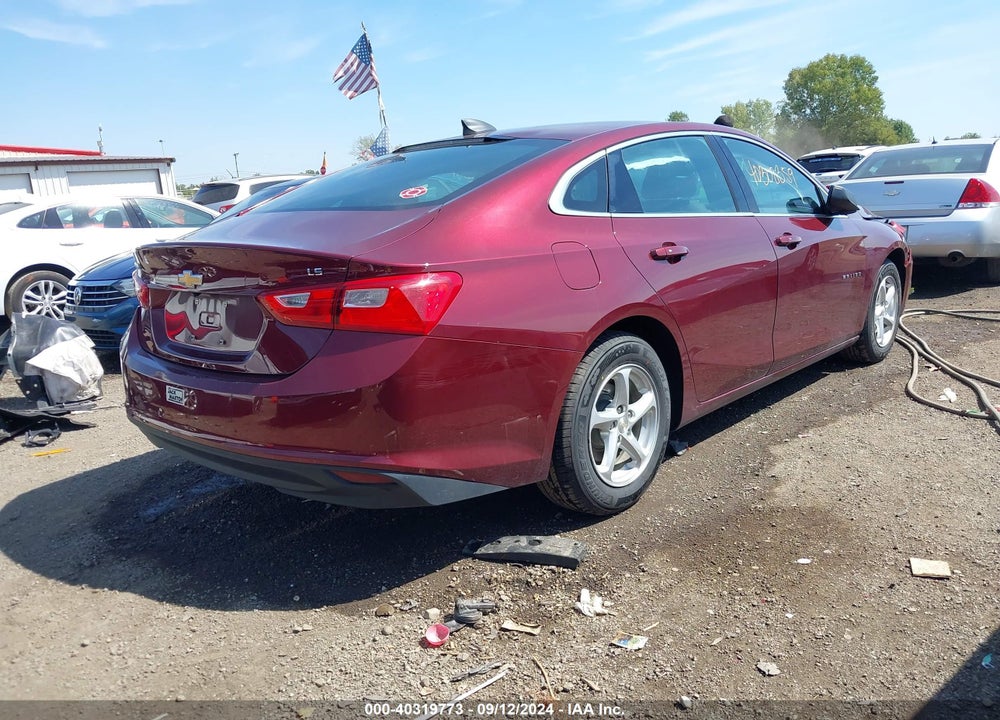 2016 CHEVROLET MALIBU LS VIN: 1G1ZB5STXGF237617