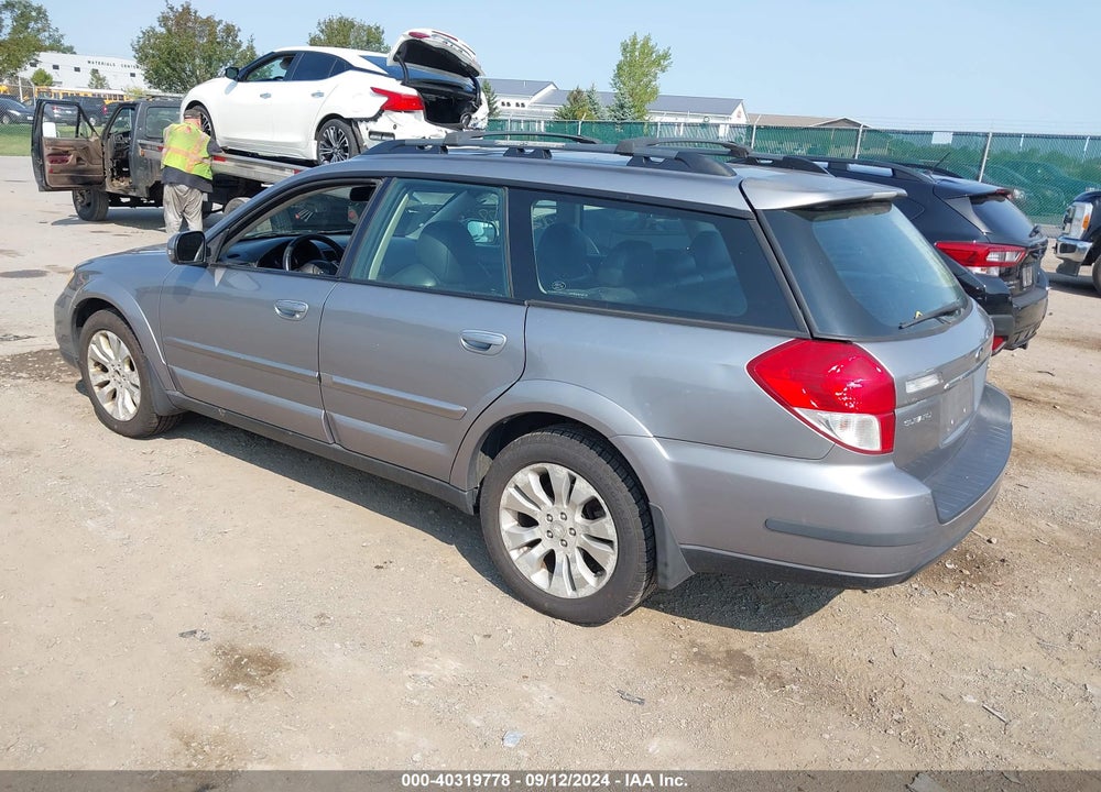 2008 SUBARU OUTBACK VIN: 4S4BP63C786302189