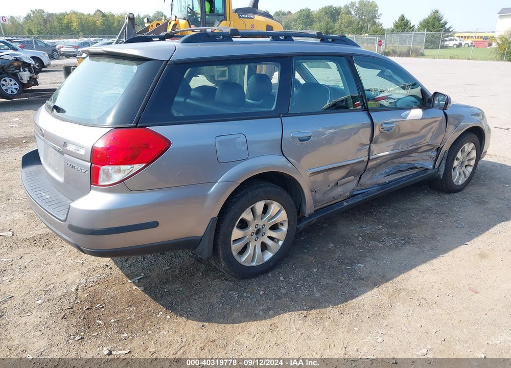 2008 SUBARU OUTBACK VIN: 4S4BP63C786302189