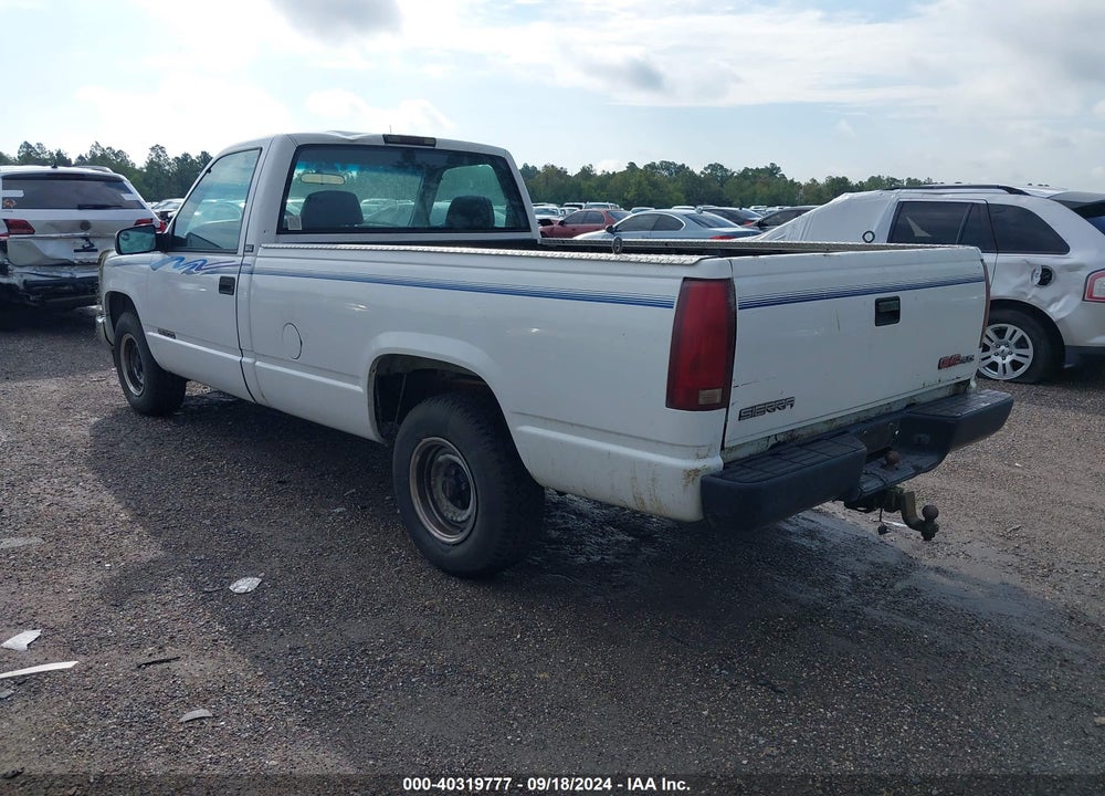 1996 GMC SIERRA C1500 VIN: 1GTEC14W8TZ531724