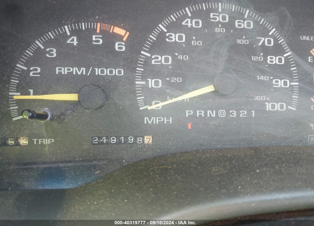 1996 GMC SIERRA C1500 VIN: 1GTEC14W8TZ531724