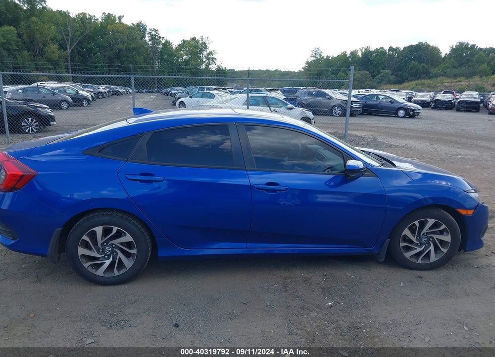 2018 HONDA CIVIC EX VIN: 2HGFC2F70JH535393